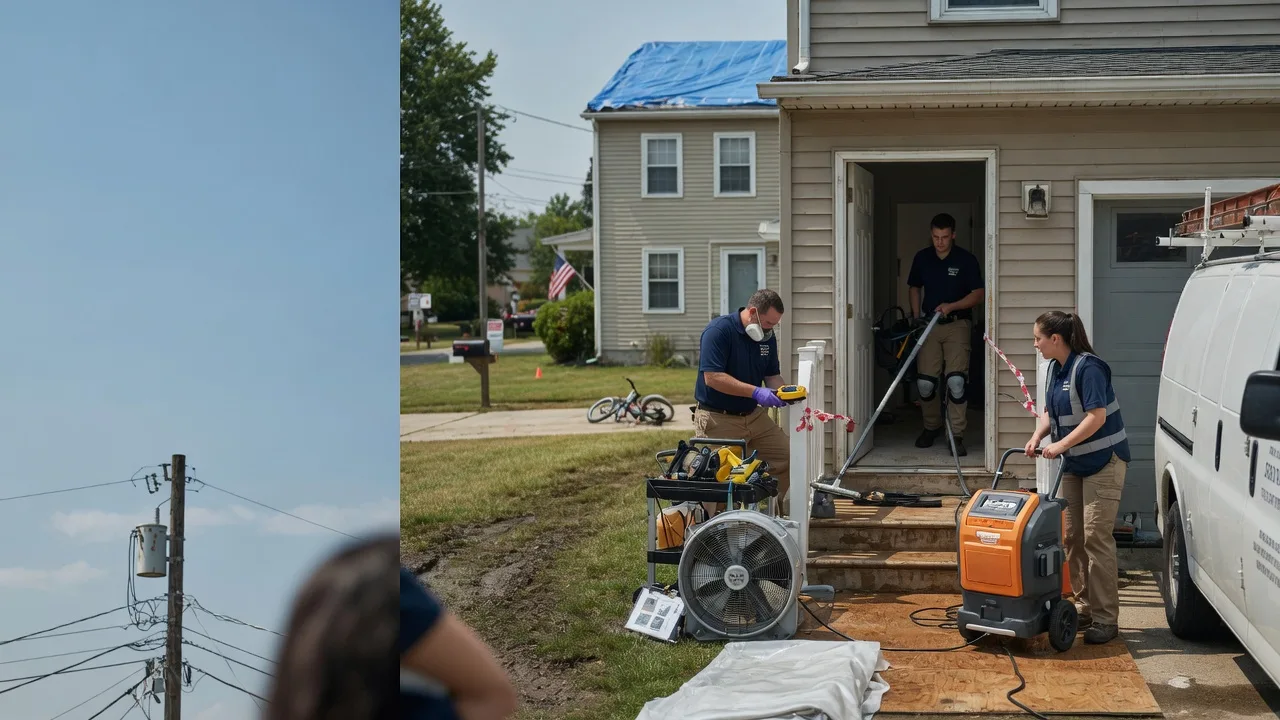 Water Damage Repair in Stevens, PA near me